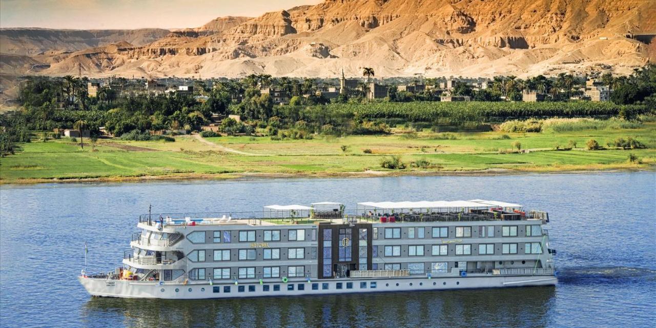 Historia The Boutique Hotel Nile Cruise - Every Monday From Luxor For 04 & 07 Nights - Every Friday From Aswan For 03 & 07 Nights Eksteriør bilde