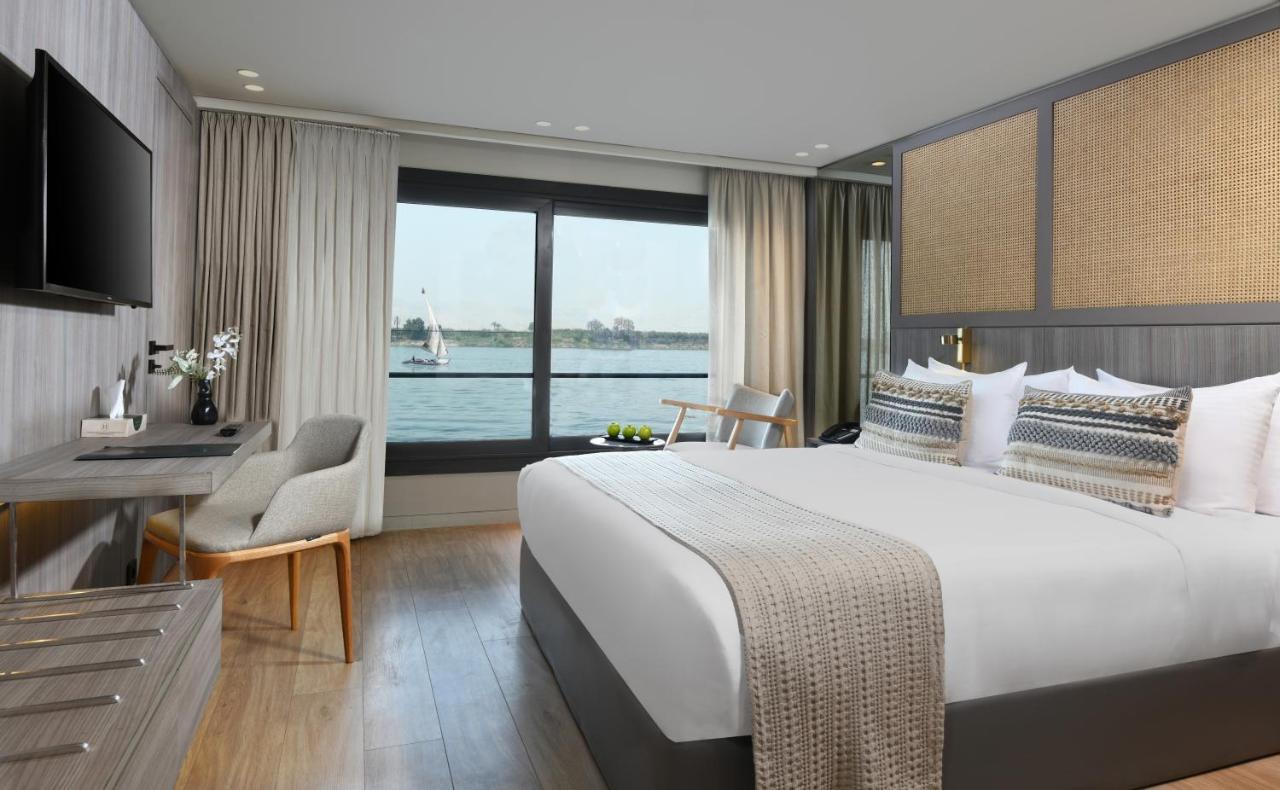 Historia The Boutique Hotel Nile Cruise - Every Monday From Luxor For 04 & 07 Nights - Every Friday From Aswan For 03 & 07 Nights Eksteriør bilde